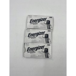 Outlet Energizer Baterie AAA baterie alkaliczne 24 sztuki napięcie1,5W OPIS