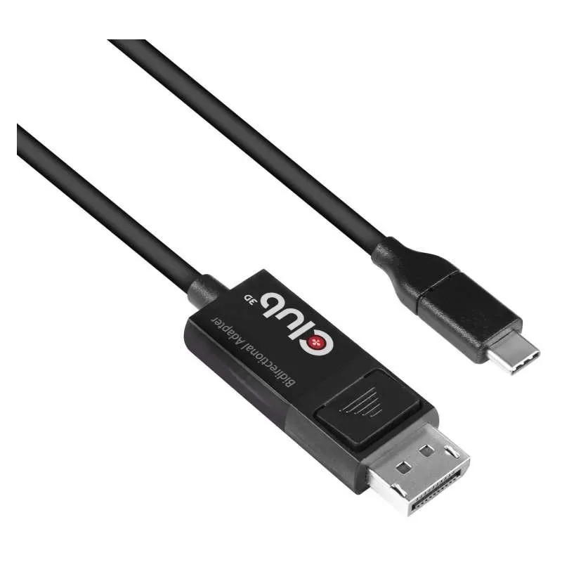 Outlet CLUB3D cac-1557 USB C Displayport 1.4 Czarny długość kabla 1.8 m