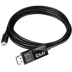 Outlet CLUB3D cac-1557 USB C Displayport 1.4 Czarny długość kabla 1.8 m