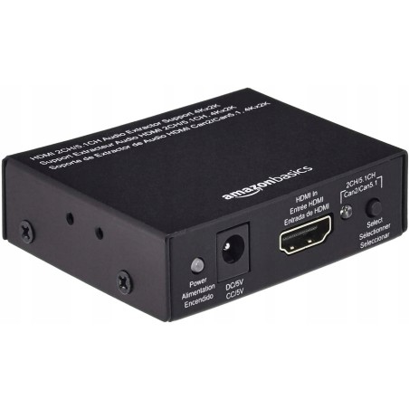 Konwerter audio HDMI na HDMI+ Amazon Basic CEHFAE0101 DTS-HD/ Dolby-AC3