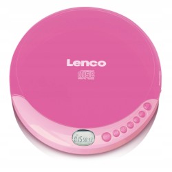 LENCO CD-011PK Przenośny odtwarzacz CD Discman dla Dziewczynki Różowy OPIS
