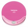 LENCO CD-011PK Przenośny odtwarzacz CD Discman dla Dziewczynki Różowy OPIS