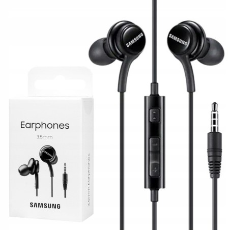 Outlet Słuchawki dokanałowe Samsung EO-IA500BBEGWW długość przewodu 1.2m