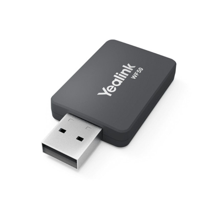 Adapter Wifi WF50 Yealink WF50 dwuzakresowy klucz sprzętowy Wi-Fi USB OPIS Adapter Wifi WF50 Yealink WF50 dwuzakresowy klucz sprzętowy Wi-Fi USB OPIS