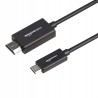 Outlet Kabel Amazon UTCUH04 HDMI - USB typ C długość 1,8 m plug & play