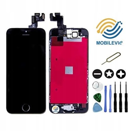Outlet Ekran LCD Mobilevie Retina do iPhone SE + szkło hartowane OPIS