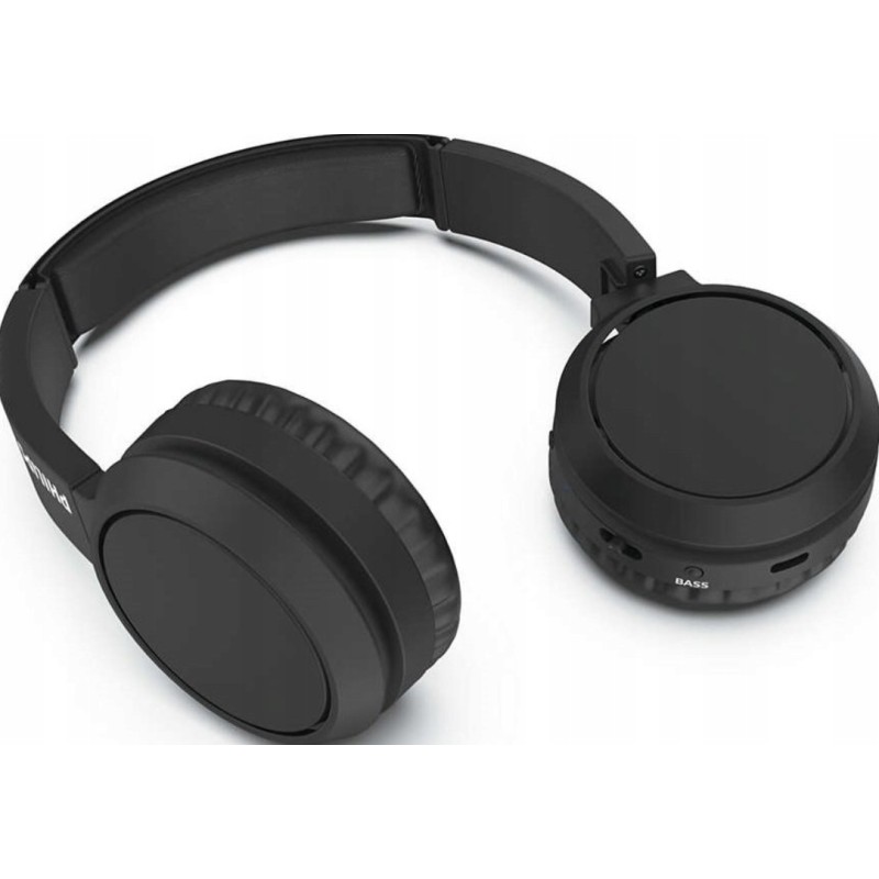 Outlet Słuchawki bezprzewodowe nauszne Philips TAH4205 czarne stereo OPIS