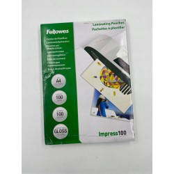 Outlet Folia do laminacji błyszcząca rozmiar A4 Fellowes grubość 100 micron