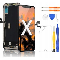Outlet Zamiennik Wyświetlacz LCD Yodoit do Apple iPhone X ekran 5.8 cali