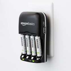 Outlet Ładowarka Amazon V3299USBEU na 4 baterie AA / AAA + port USB