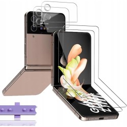 Jewloofa TPU do Samsung Galaxy Z Flip 4 5G + szkło hartowane na aparat