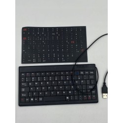 Outlet CUQI Mini klawiatura USB Windows 10/8/7/Vista/XP Android czarna