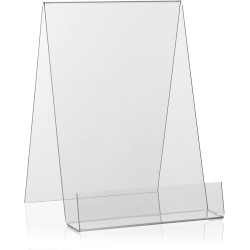VITAdisplays DIN A5stojak na książki PLEXIGLAS szkło akrylowe OPIS