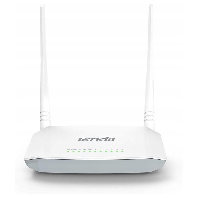 Tenda D301 Bezprzewodowy model routera N300 WiFi 300 Mb/s 2 anteny OPIS