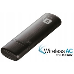 Outlet Adapter Karta USB WiFi D-Link AC1200 5 GHz Czarny A1300