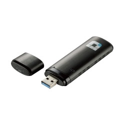 Outlet Adapter Karta USB WiFi D-Link AC1200 5 GHz Czarny A1300