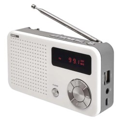 Outlet Radio sieciowo-bateryjne FM Emos EM-213 wyświetlacz LED kompatkowe