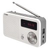 Outlet Radio sieciowo-bateryjne FM Emos EM-213 wyświetlacz LED kompatkowe
