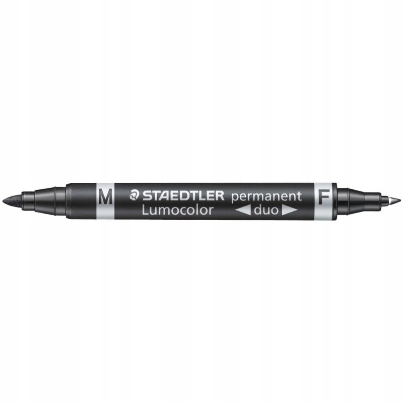 STAEDTLER 348 9 BKD Lumocolor duo marker permanentny F końcówki 0,6mm 1,5mm STAEDTLER 348 9 BKD Lumocolor duo marker permanentny F końcówki 0,6mm 1,5mm