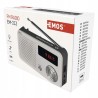 Outlet Radio sieciowo-bateryjne FM Emos EM-213 wyświetlacz LED kompatkowe