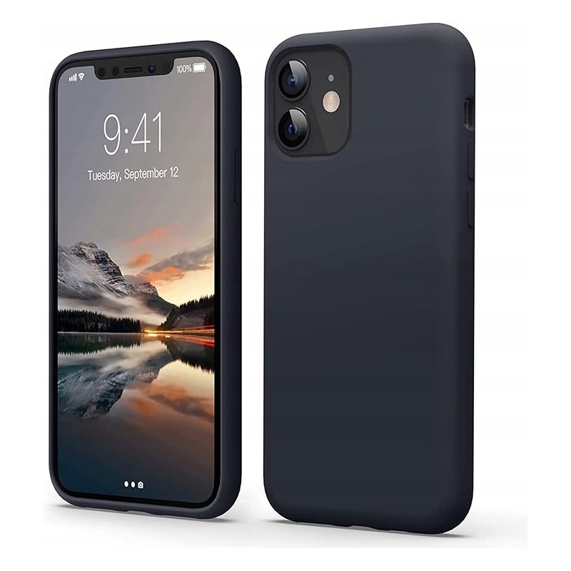 Outlet Etui silikonowe czarne Flyzoo Liquid Silicone do iPhone'a 11 6,1" Outlet Etui silikonowe czarne Flyzoo Liquid Silicone do iPhone'a 11 6,1"