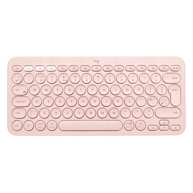 Outlet KLAWIATURA BEZPRZEWODOWA LOGITECH K380 ROSE BLUETOOTH membranowa