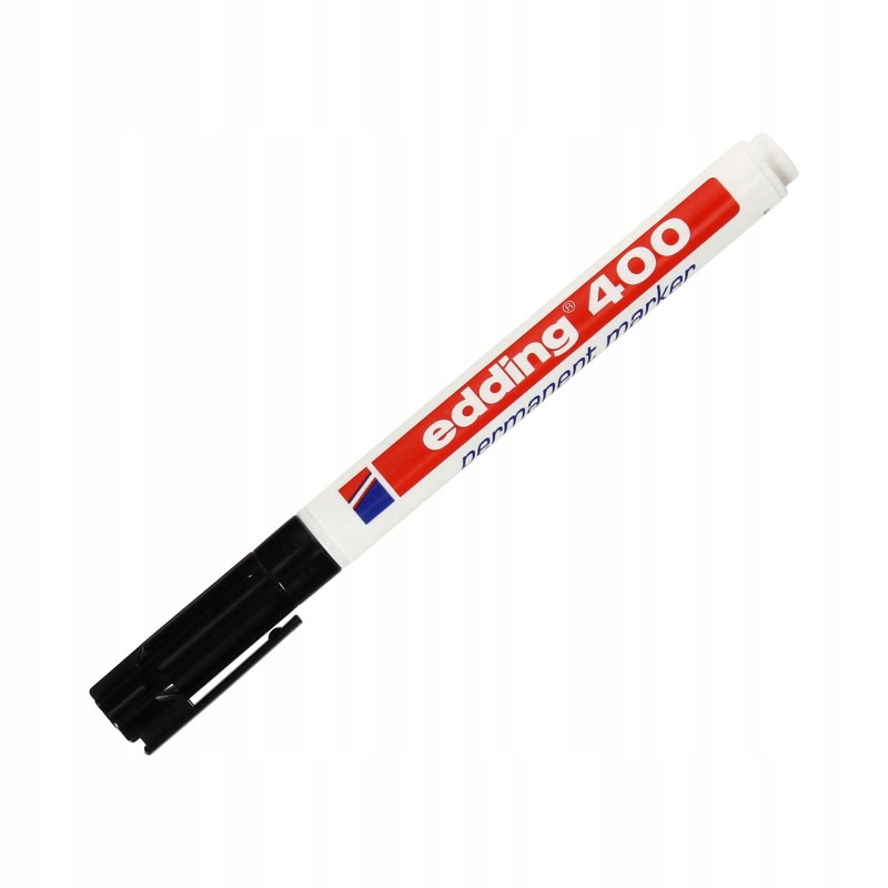 Outlet Marker permanentny czarny okrągły Edding 400 szerokie zastosowanie Outlet Marker permanentny czarny okrągły Edding 400 szerokie zastosowanie
