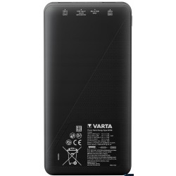 Outlet Powerbank Varta 20000 mAh biały napięcie 5 V prąd 3.0 A USB A/USB C