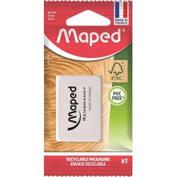 Outlet Maped Biała gumka Rembrandt 010725FM 35 x 12 x 52 mm naturalna