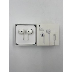 USZKODZONE Słuchawki douszne Apple EarPods Lightning A1748 białe OPIS