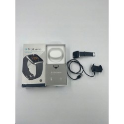 USZKODZONY Fitbit Unisex Versa Lite Zegarek Smartwatch Srebrny/Szary OPIS