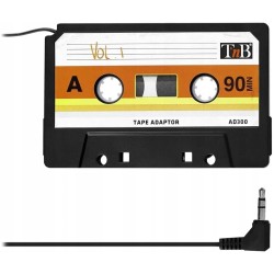 Outlet TnB adapter MP3 KASETA do radia samochodowego AD300 OPIS