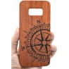Etui RoseFlower z naturalnego drewna do Samsunga Galaxy S8 Plus / S8+