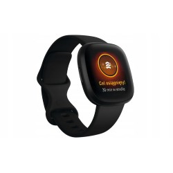 USZKODZONY Smartwatch Fitbit Versa 3 bluetooth pomiar pulsu ekran 1.58 cali