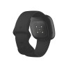 Outlet Smartwatch Fitbit Versa 3 czarny Bluetooth pulsometr krokomierz