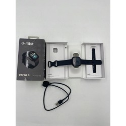Outlet Smartwatch Fitbit Versa 3 czarny Bluetooth NFC WiFi pulsometr OPIS