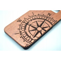 Etui RoseFlower z naturalnego drewna do Samsunga Galaxy S8 Plus / S8+