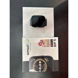USZKODZONY Smartwatch Amazfit Bip czarny 300 mAh Bluetooth pulsometr
