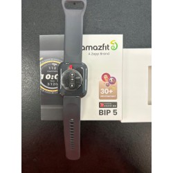 USZKODZONY Smartwatch Amazfit Bip czarny 300 mAh Bluetooth pulsometr