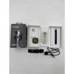 USZKODZONY Smartwatch Fitbit Versa 3 czarny NFC WiFi Bluetooth OPIS