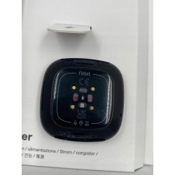 USZKODZONY Smartwatch Fitbit Versa 3 czarny NFC WiFi Bluetooth OPIS