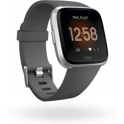 USZKODZONY Fitbit Unisex Versa Lite FB415SRGY Bluetooth GPS ekran 3 cali