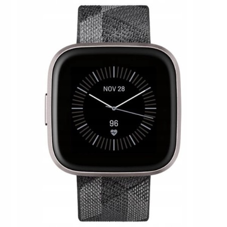 USZKODZONY Smartwatch Fitbit Versa 2 SE szary pulsometr krokomierz OPIS