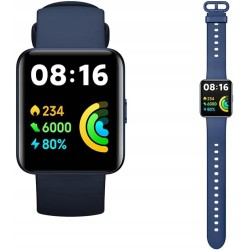 USZKODZONY Smartwatch Xiaomi Redmi Watch 2 Lite niebieski wodoszczelny OPIS