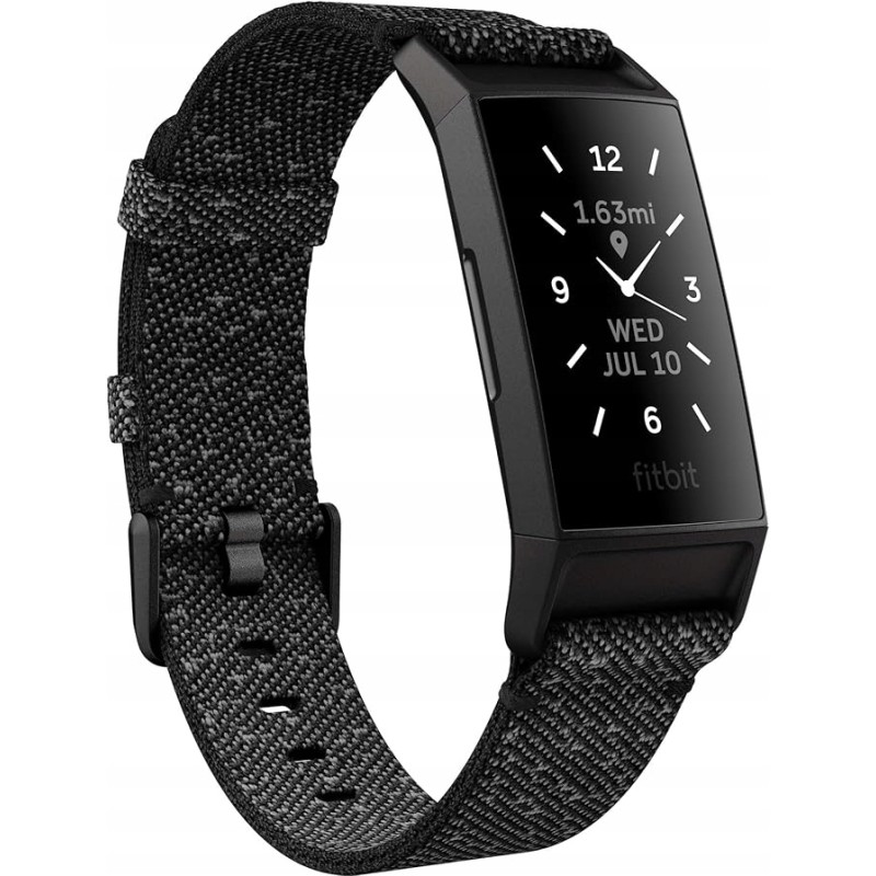 USZKODZONY Zegarek Fitbit Charge 4 SE czarny Wbudowany GPS NFC OPIS