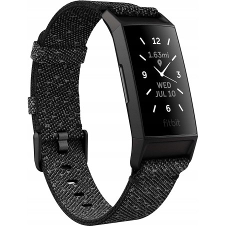 USZKODZONY Zegarek Fitbit Charge 4 SE czarny Wbudowany GPS NFC OPIS