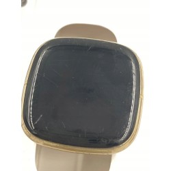 USZKODZONY Smartwatch Fitbit Sense Advanced monitorowanie serca beżowy OPIS