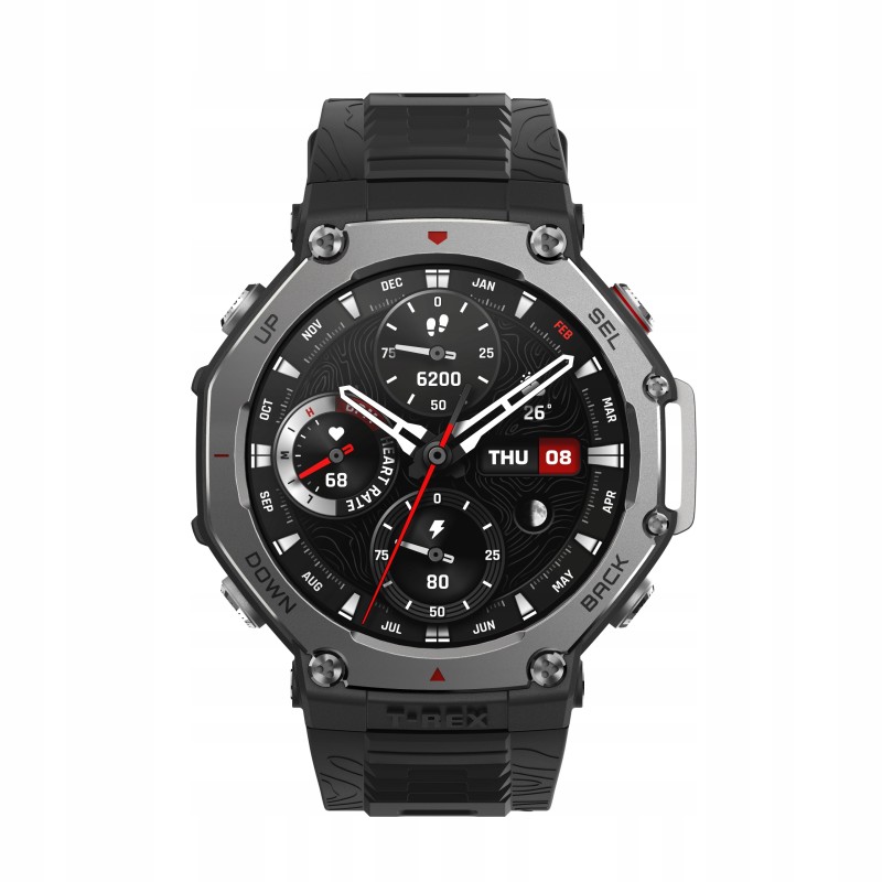 Outlet Smartwatch Amazfit T-Rex 3 GPS 48,5 mm Amoled NFC Wi-Fi Bluetooth 10