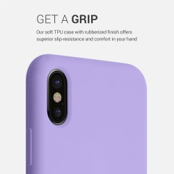 kwmobile Etui kompatybilne z Apple iPhone X - etui silikonowe gumowane