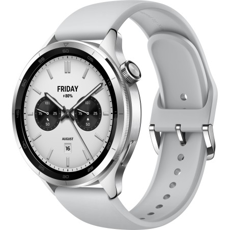 Outlet Smartwatch Xiaomi Watch S4 47mm AMOLED NFC GPS 5ATM Srebrny